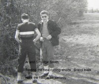 Gerry with Alan Golding